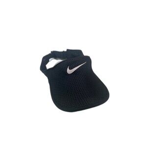Nike Dri fit adv women’s tennis golf visor hat mesh vented black